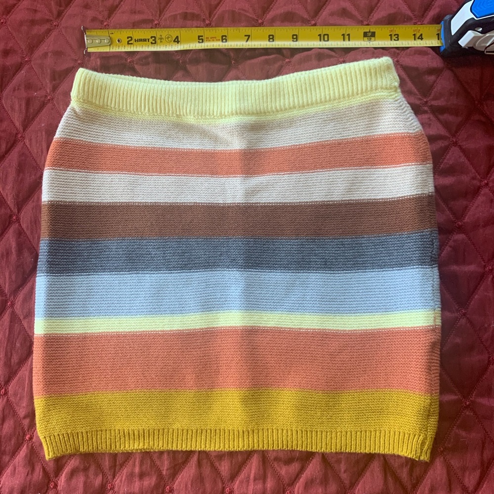 Striped skirt